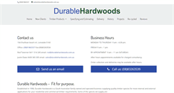 Desktop Screenshot of durablehardwoods.com.au